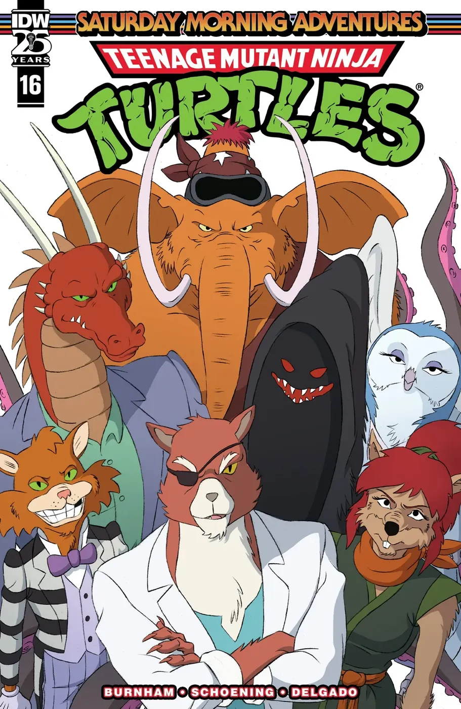 Cover of Teenage Mutant Ninja Turtles: Saturday Morning Adventures #16