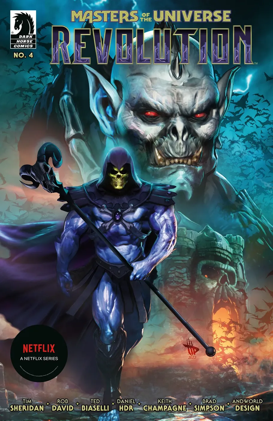 Cover of Masters of the Universe: Revolution #4