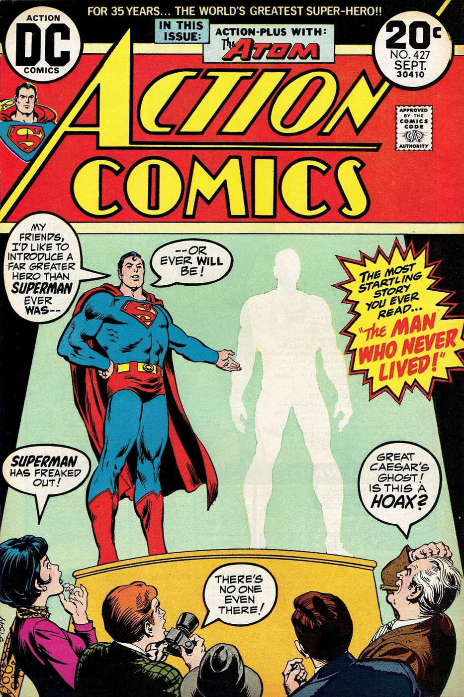 Cover of Action Comics #427