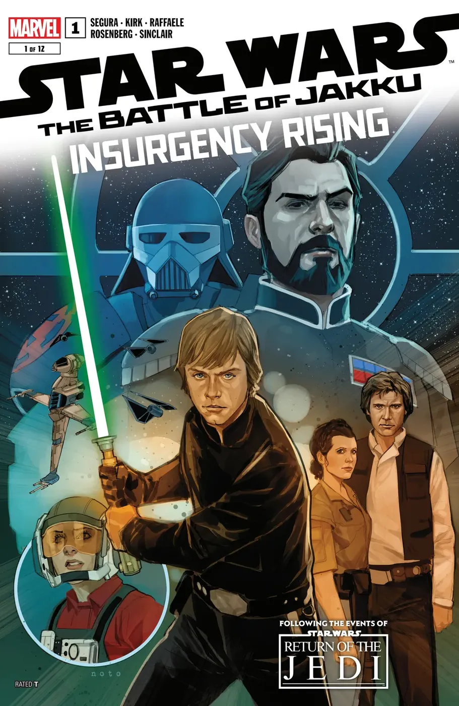 Cover of Star Wars: Battle of Jakku - Insurgency Rising #1
