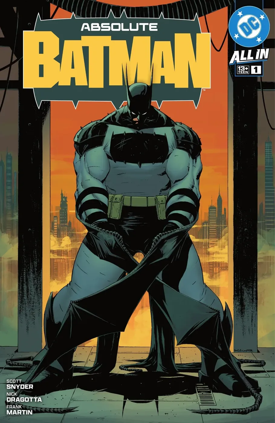 Cover of Absolute Batman #1