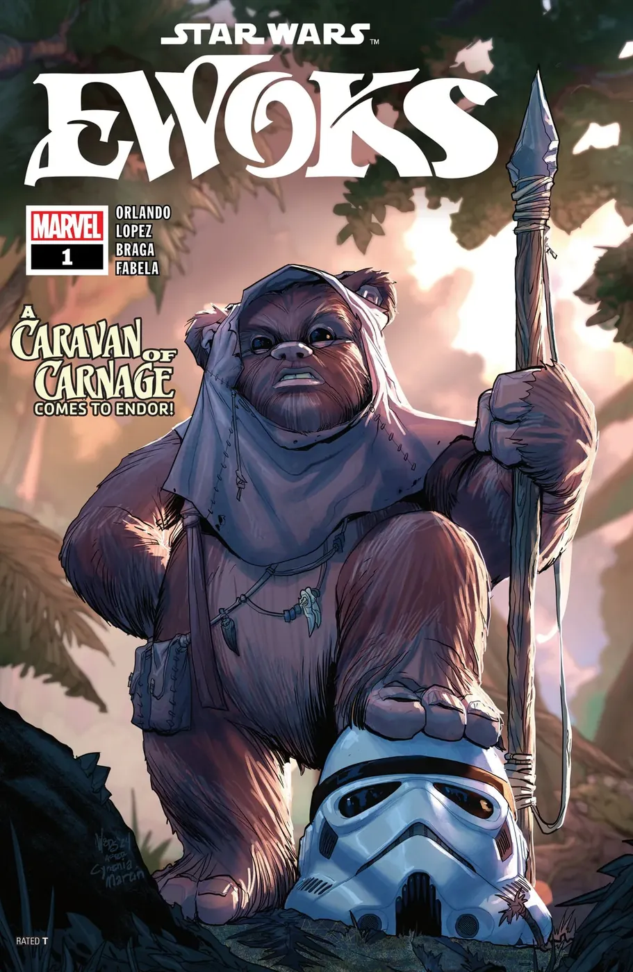 Cover of Star Wars: Ewoks #1