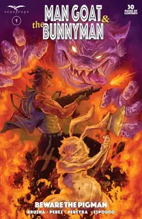 Cover of Man Goat & The Bunnyman: Beware The Pigman #1