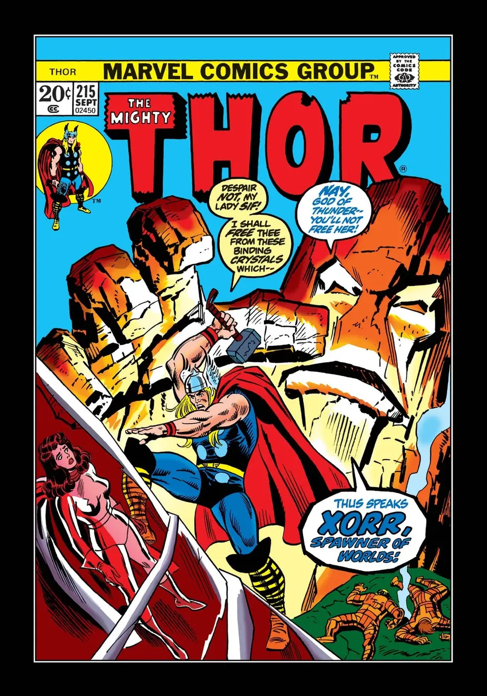 Cover of Thor #215