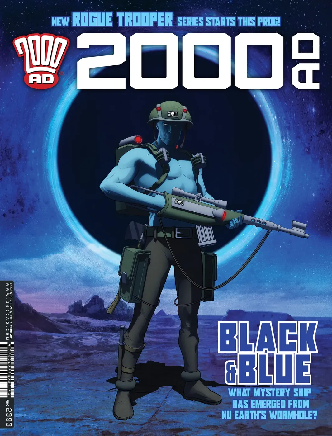 Cover of 2000 AD #2393