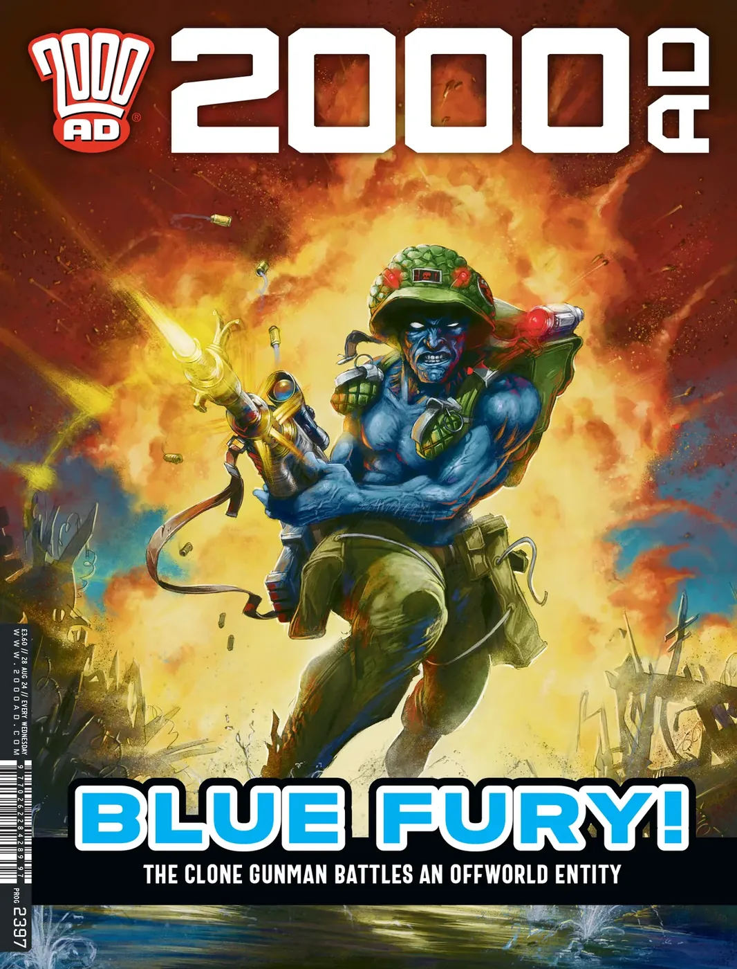 Cover of 2000 AD #2397