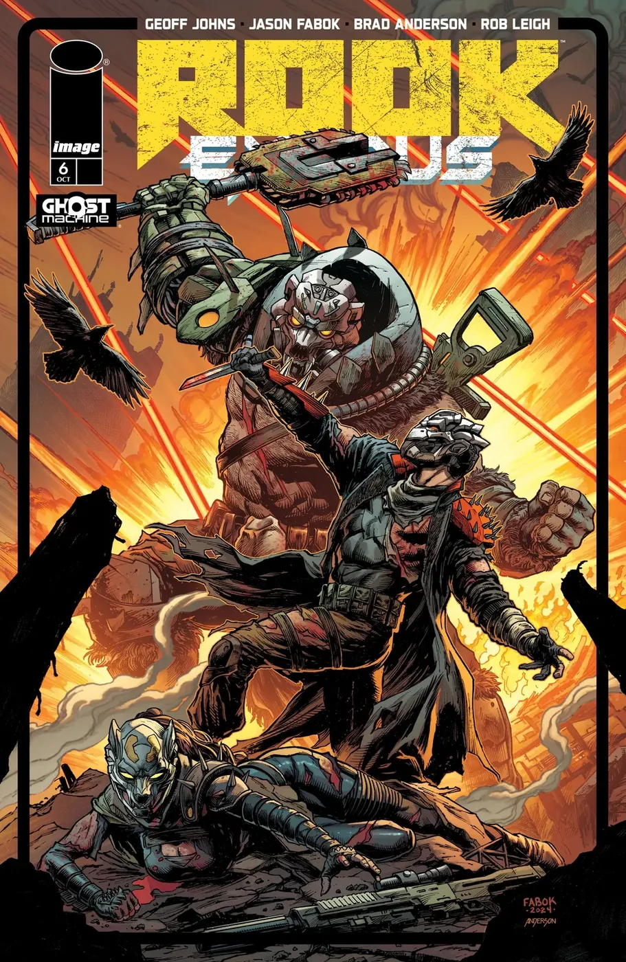Cover of Rook: Exodus #6