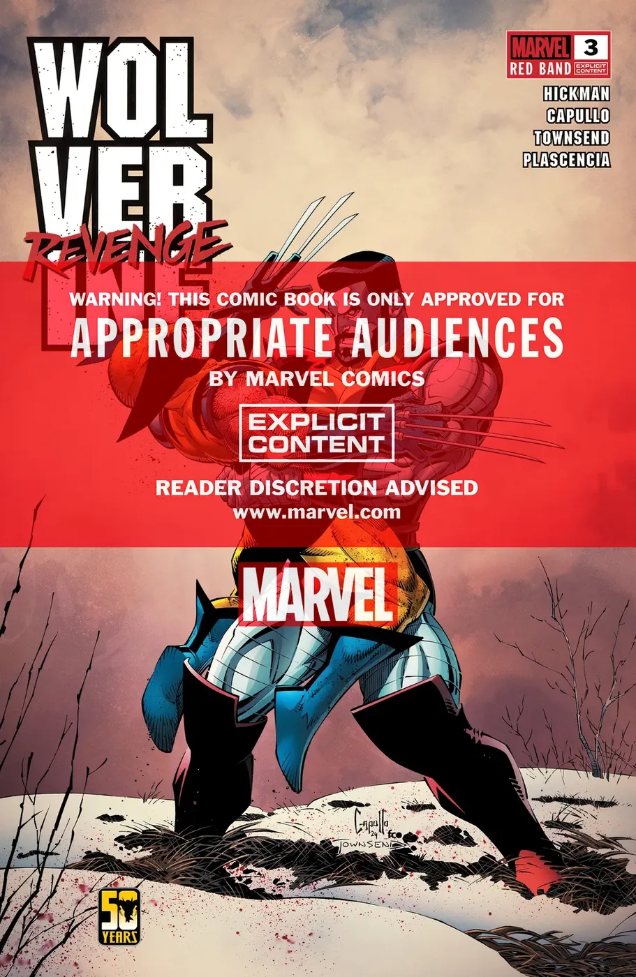 Cover of Wolverine: Revenge - Red Band #3