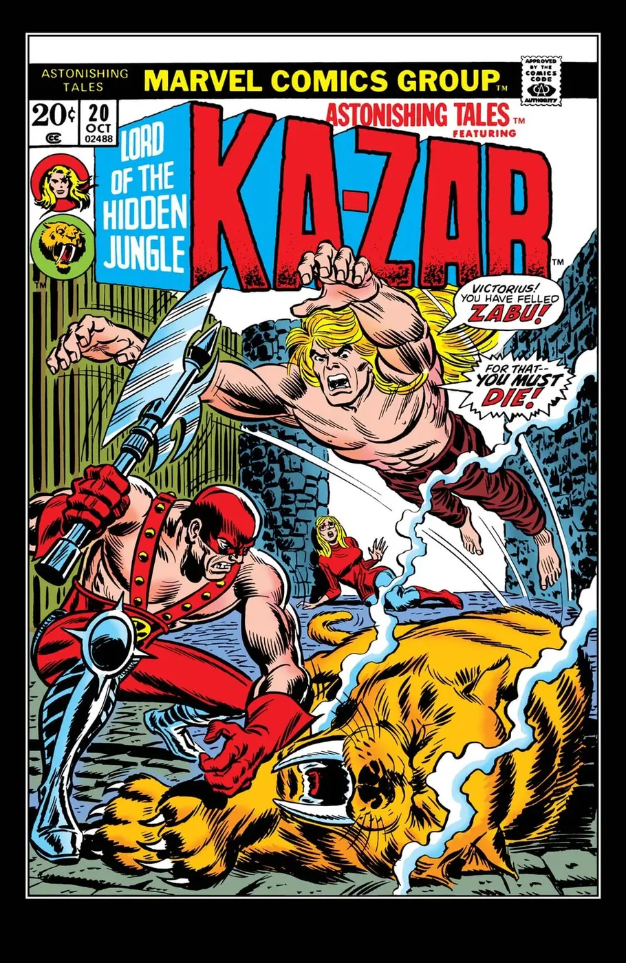 Cover of Astonishing Tales #20