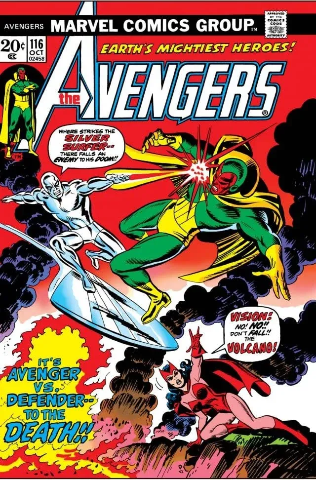 Cover of The Avengers #116