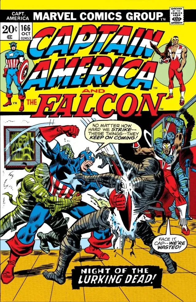 Cover of Captain America #166