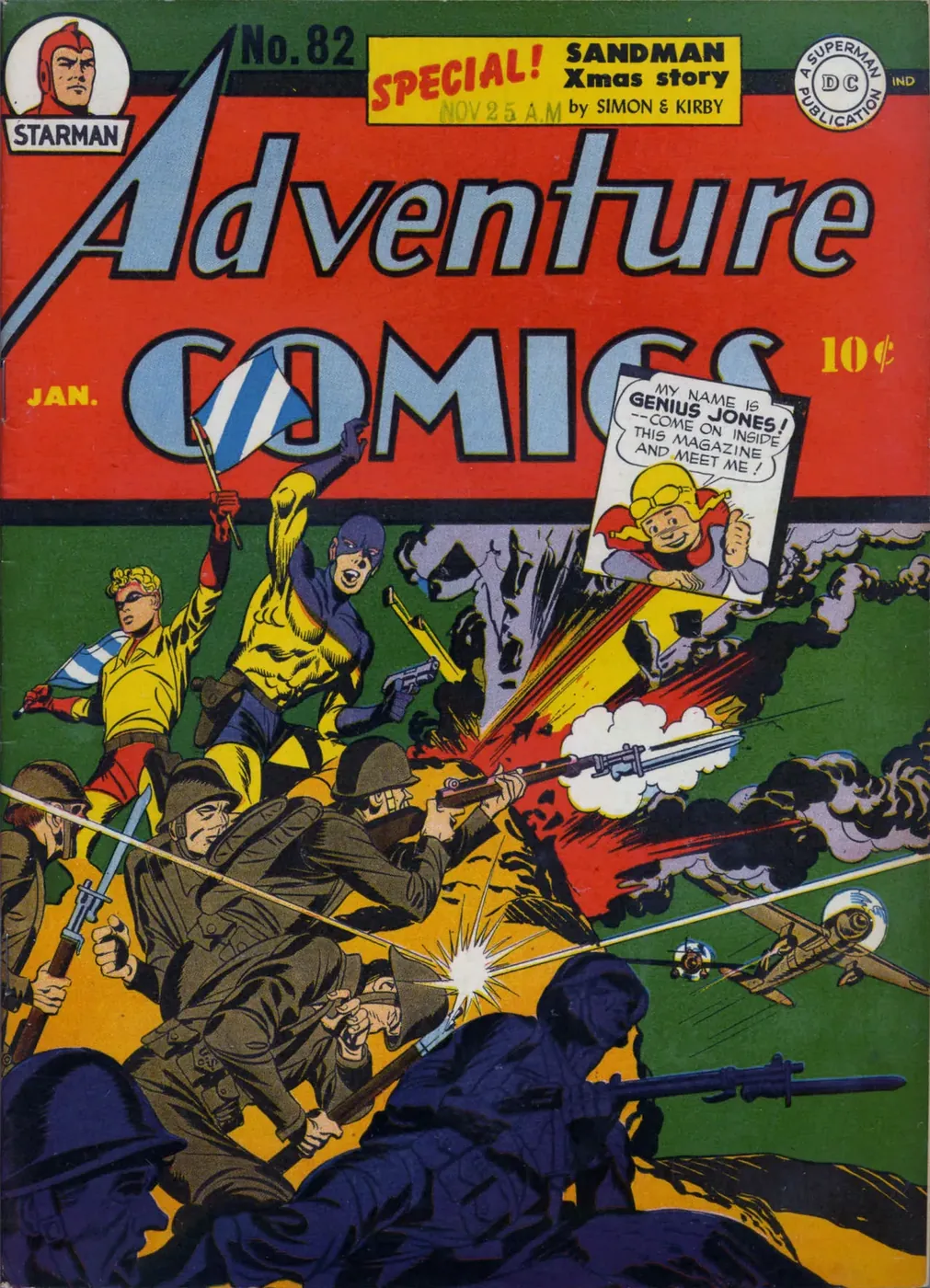 Cover of Adventure Comics #82