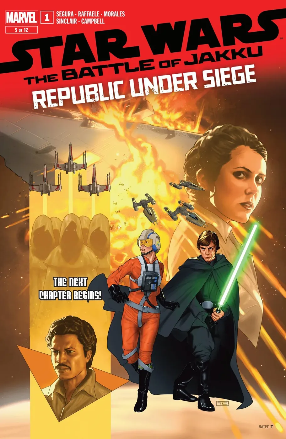 Cover of Star Wars: Battle of Jakku - Republic Under Siege #1