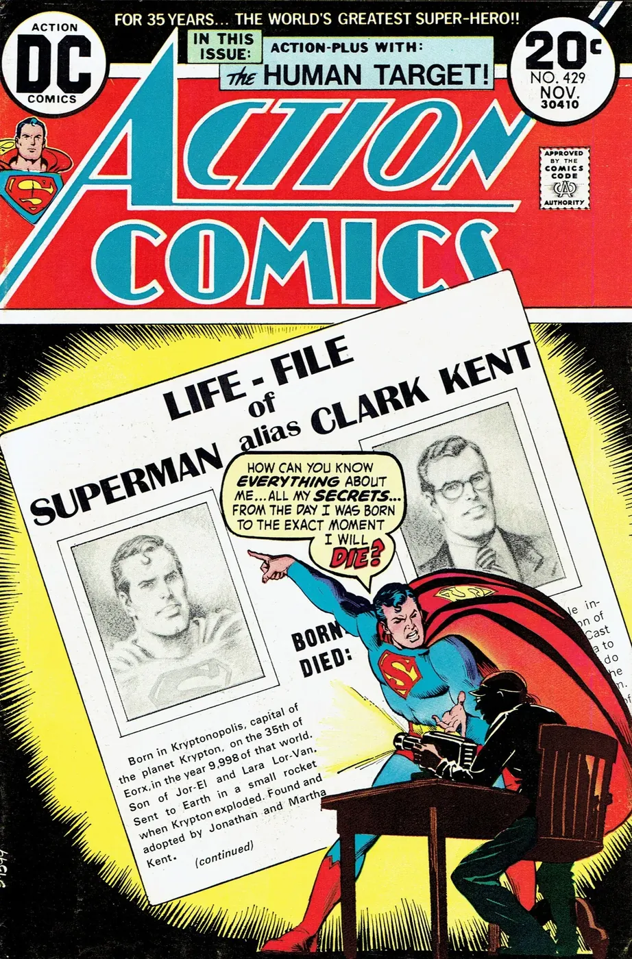 Cover of Action Comics #429