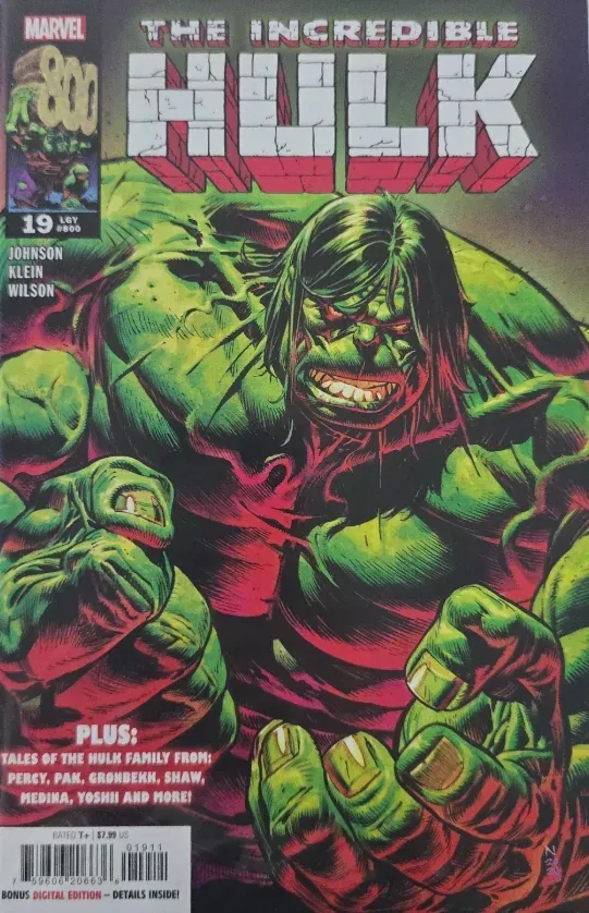 Cover of Incredible Hulk #19 (800)