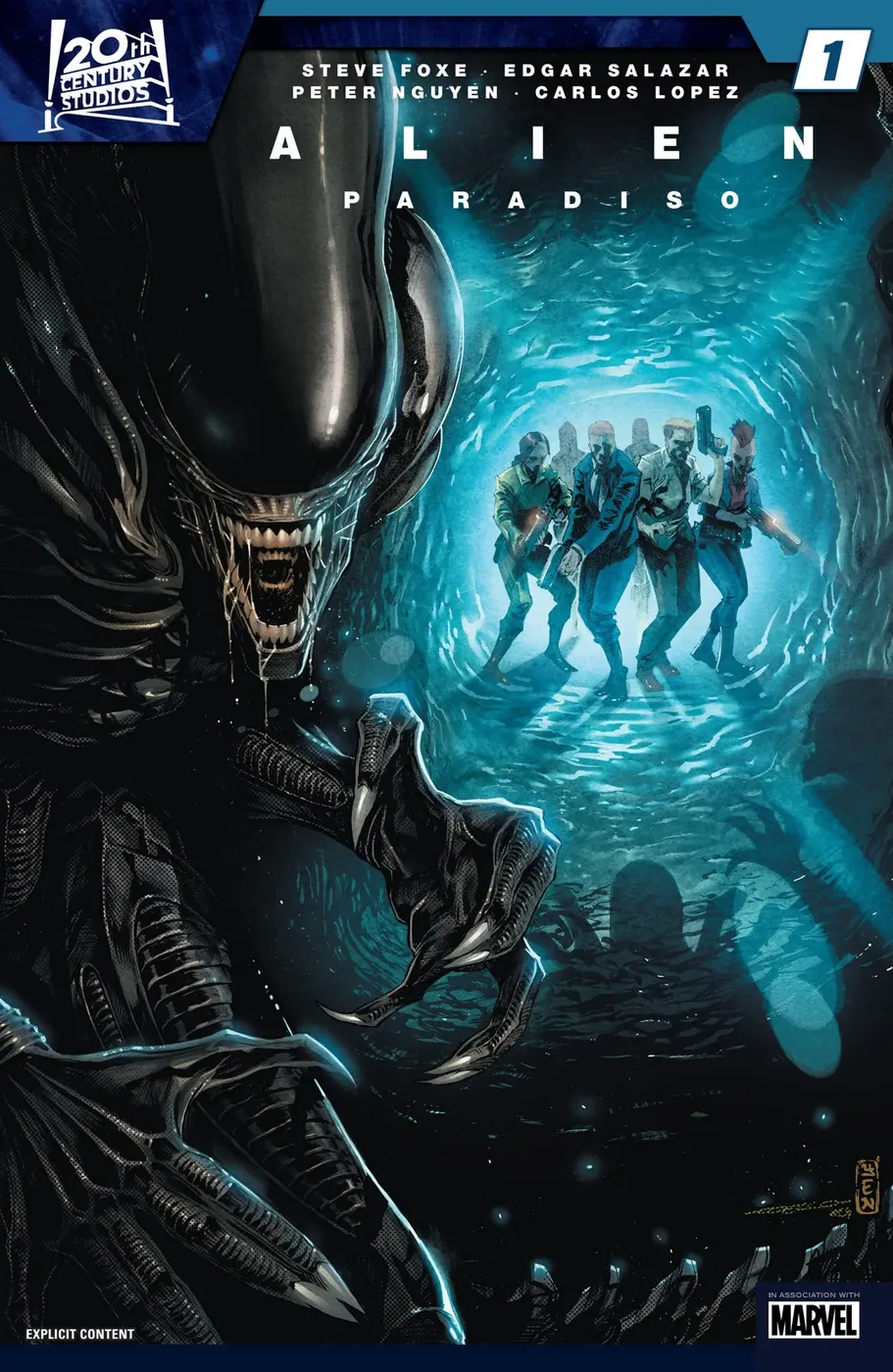 Cover of Alien: Paradiso #1