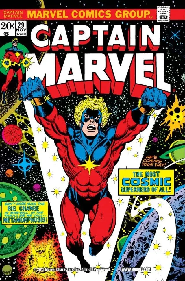 Cover of Captain Marvel #29