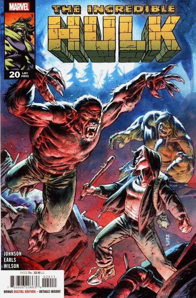 Cover of Incredible Hulk #20 (801)