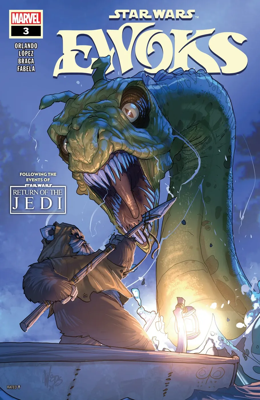 Cover of Star Wars: Ewoks #3