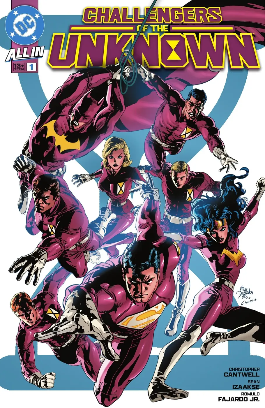 Cover of Challengers of the Unknown #1