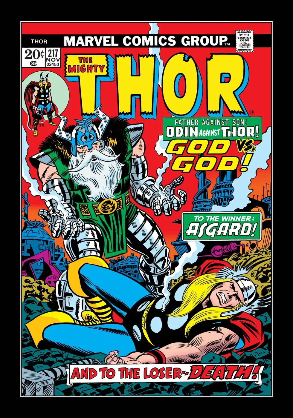 Cover of Thor #217