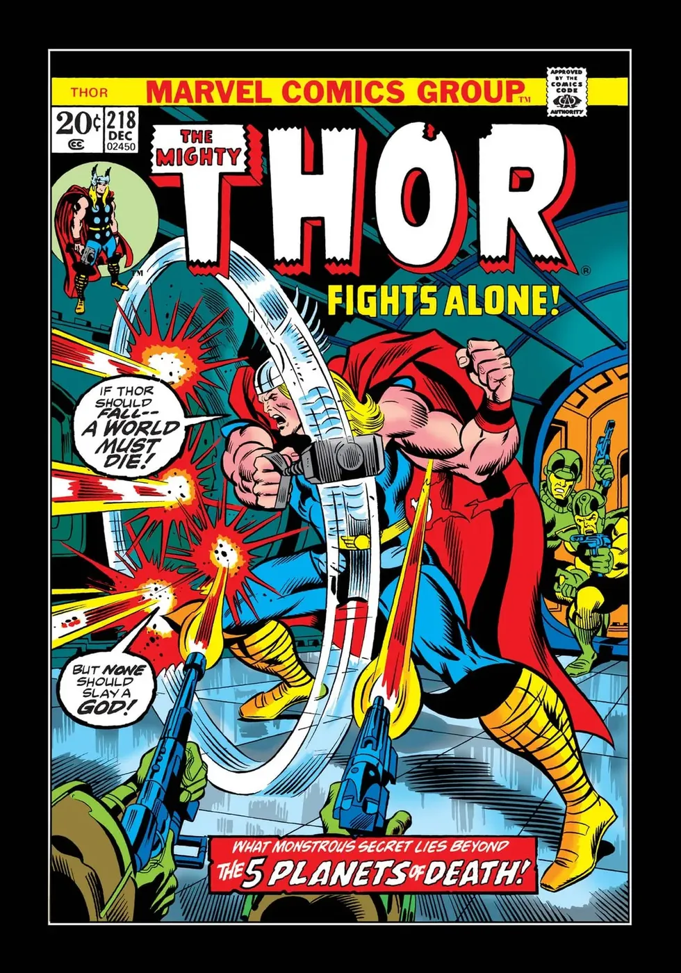 Cover of Thor #218
