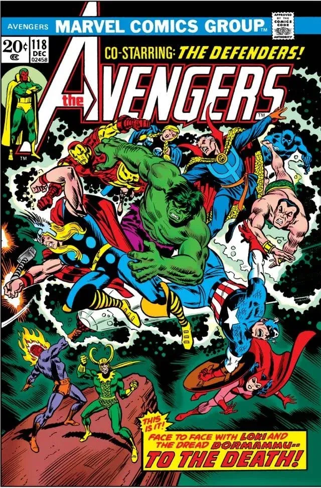 Cover of The Avengers #118