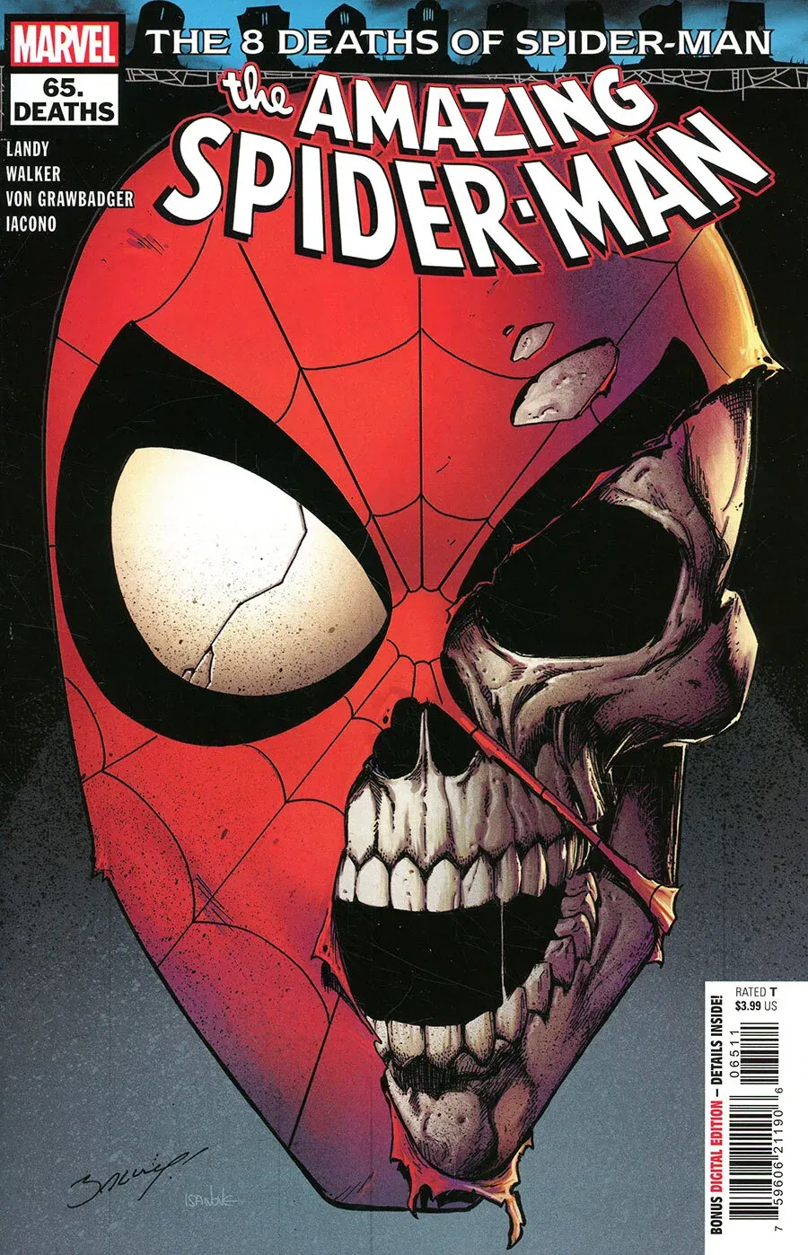 Cover of The Amazing Spider-Man #65.Deaths