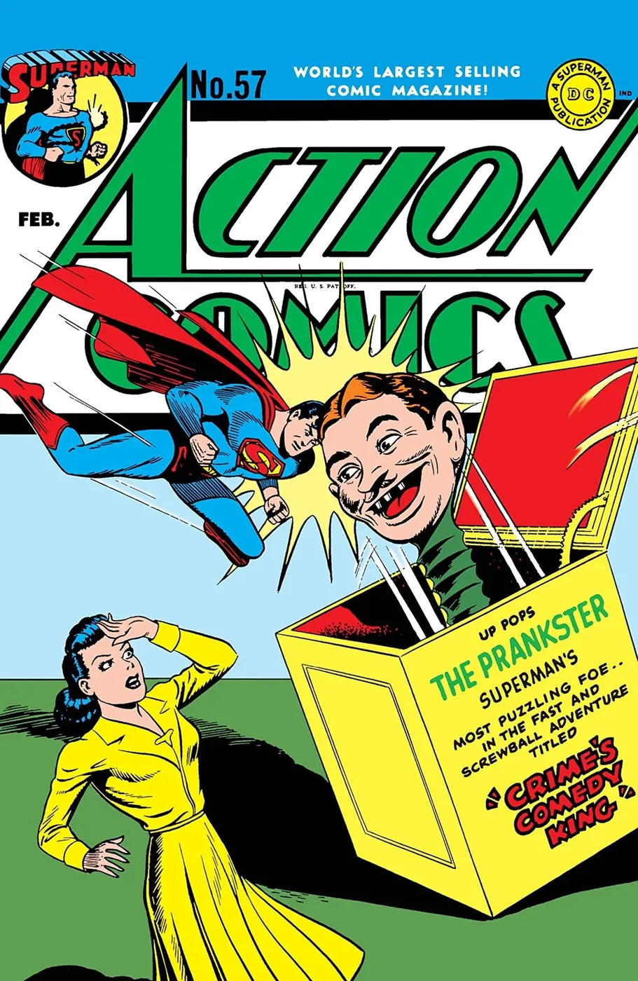 Cover of Action Comics #57