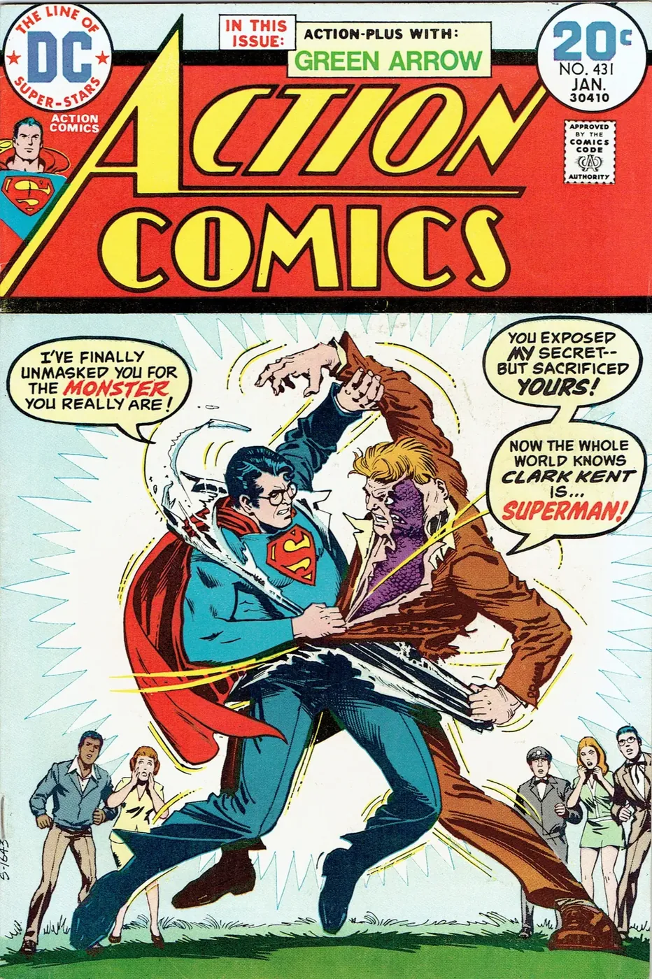 Cover of Action Comics #431