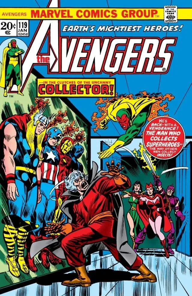 Cover of The Avengers #119