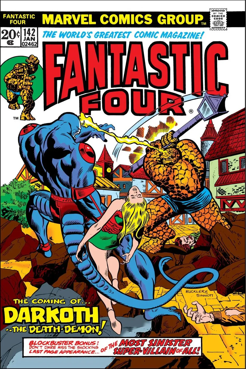 Cover of Fantastic Four #142