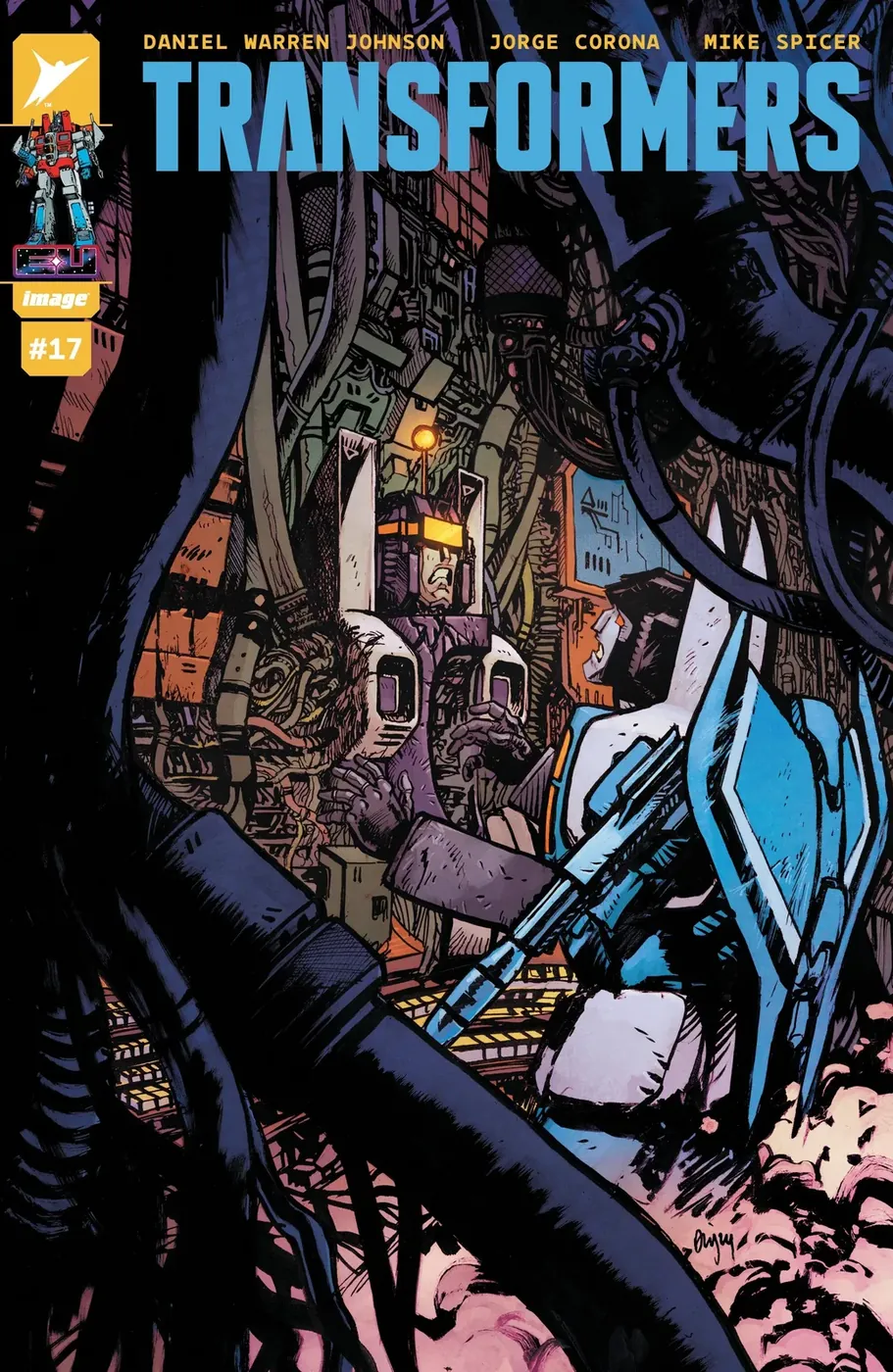 Cover of Transformers #17