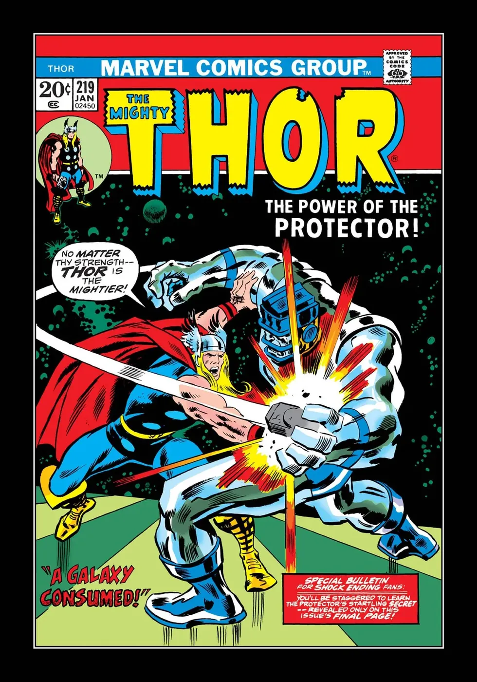 Cover of Thor #219