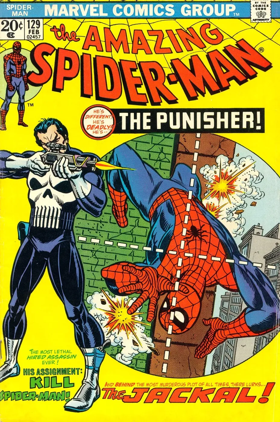 Cover of The Amazing Spider-Man #129