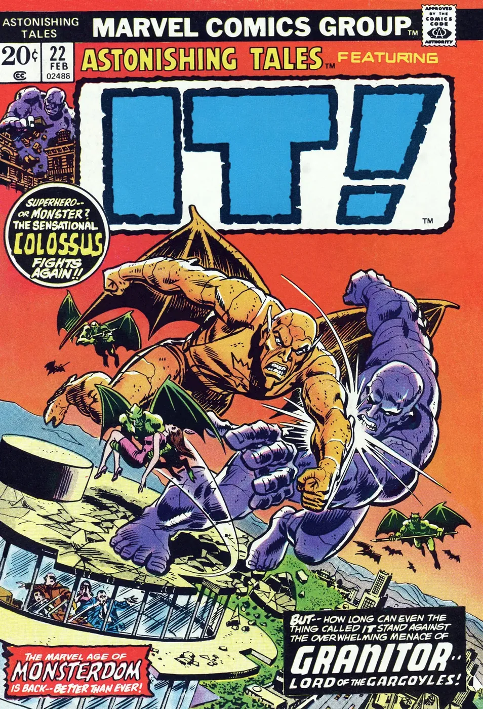 Cover of Astonishing Tales #22