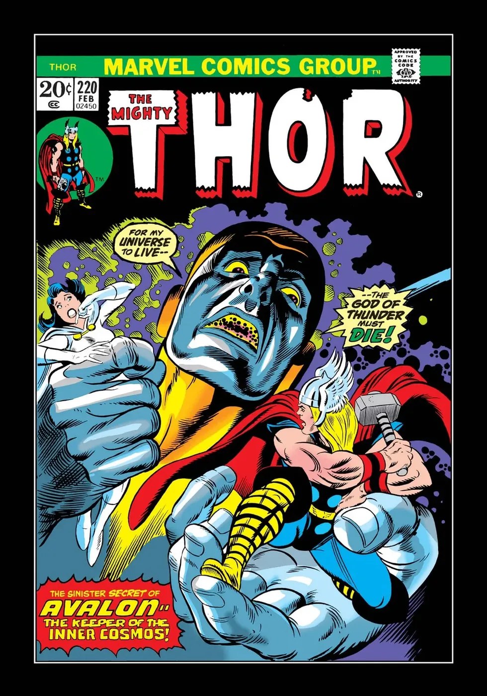 Cover of Thor #220