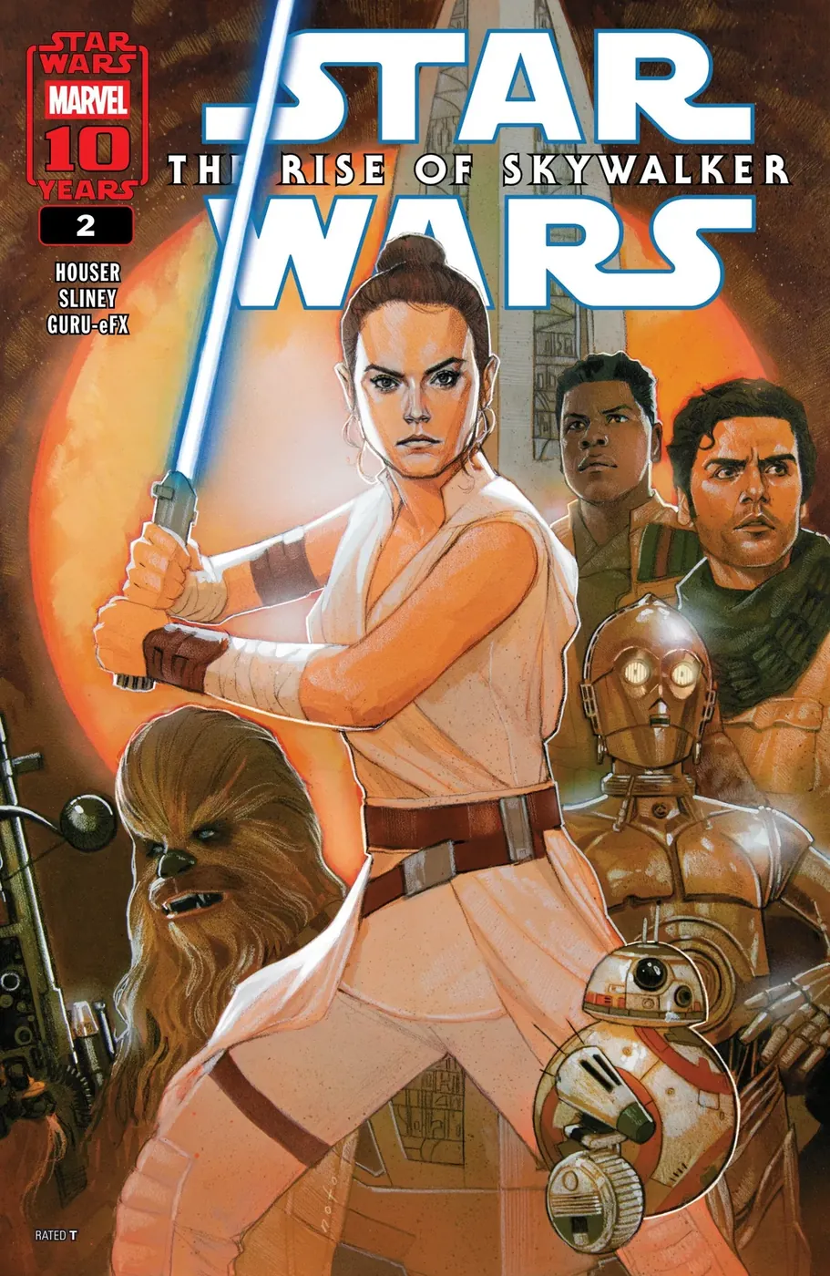Cover of Star Wars: The Rise of Skywalker Adaptation #2