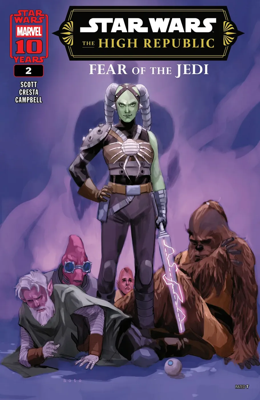 Cover of Star Wars: The High Republic - Fear of the Jedi #2