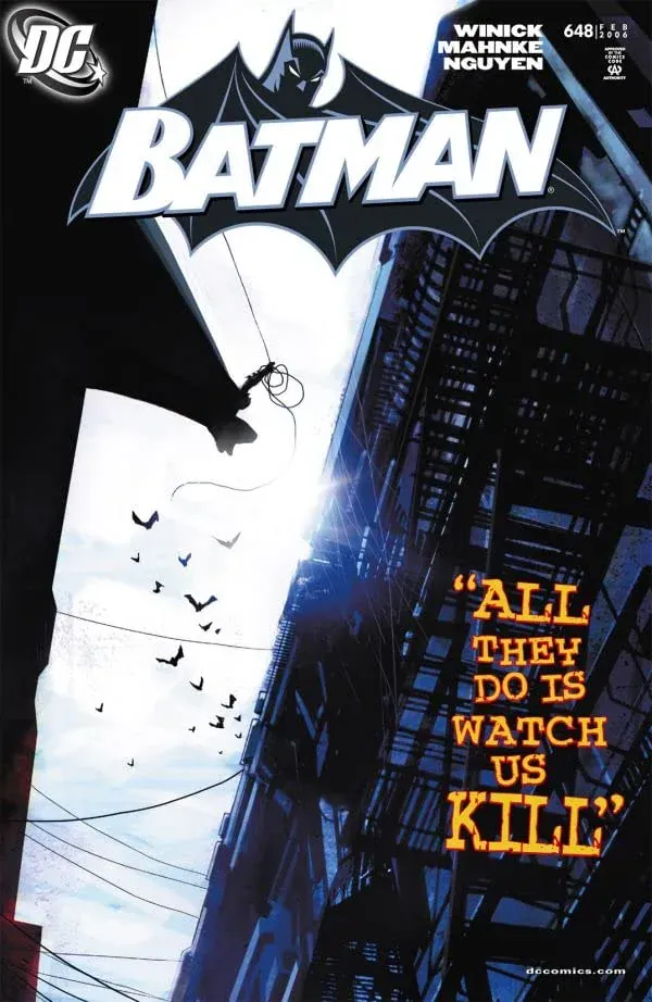 Cover of Batman #648