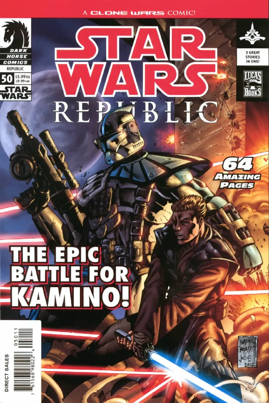 Cover of Star Wars: Republic #50