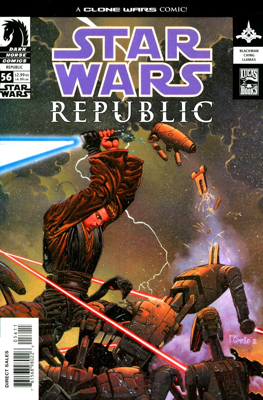 Cover of Star Wars: Republic #56