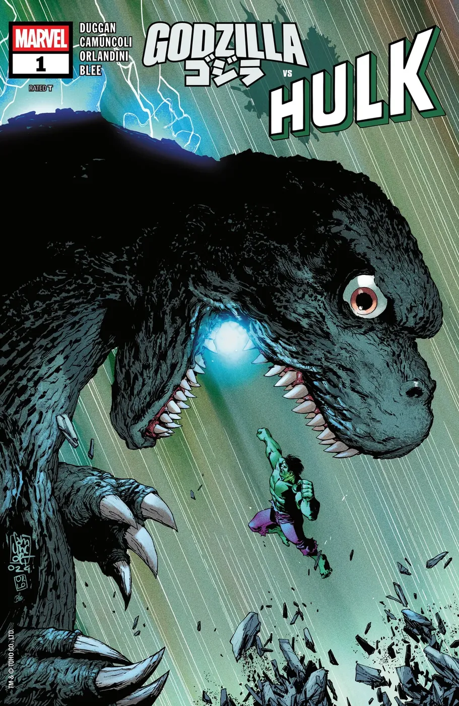 Cover of Godzilla vs. Hulk #1
