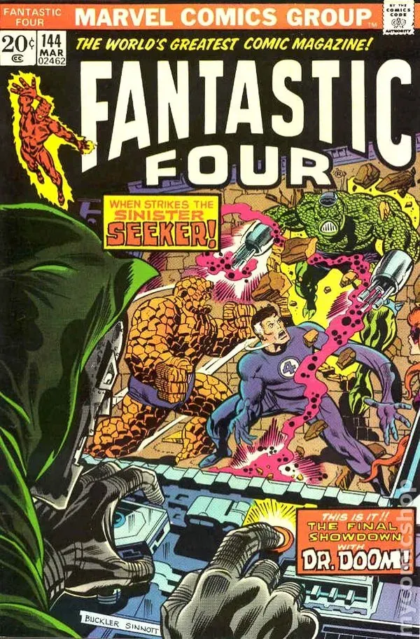 Cover of Fantastic Four #144
