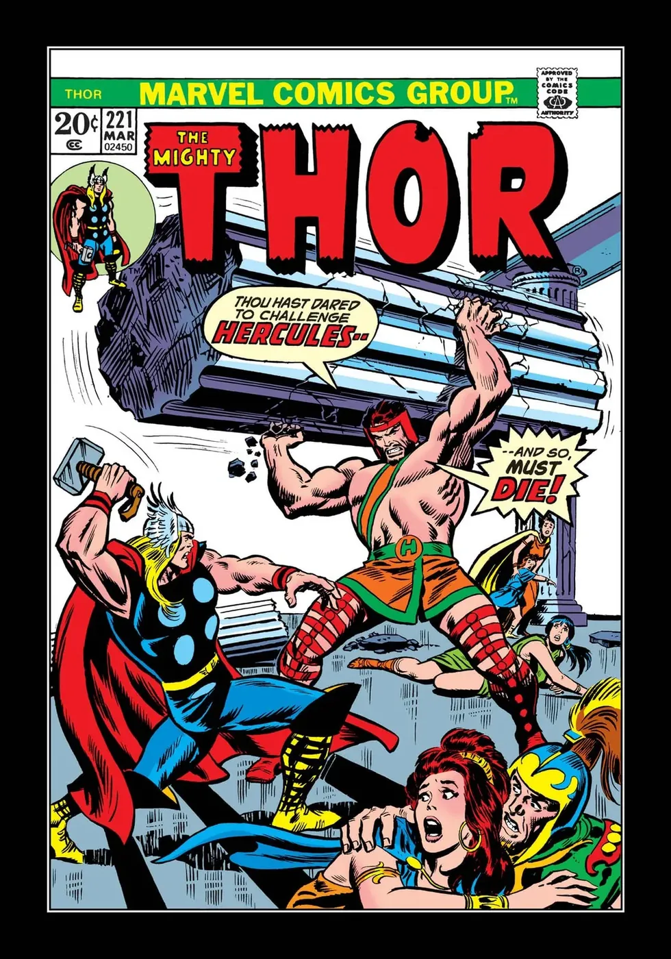 Cover of Thor #221