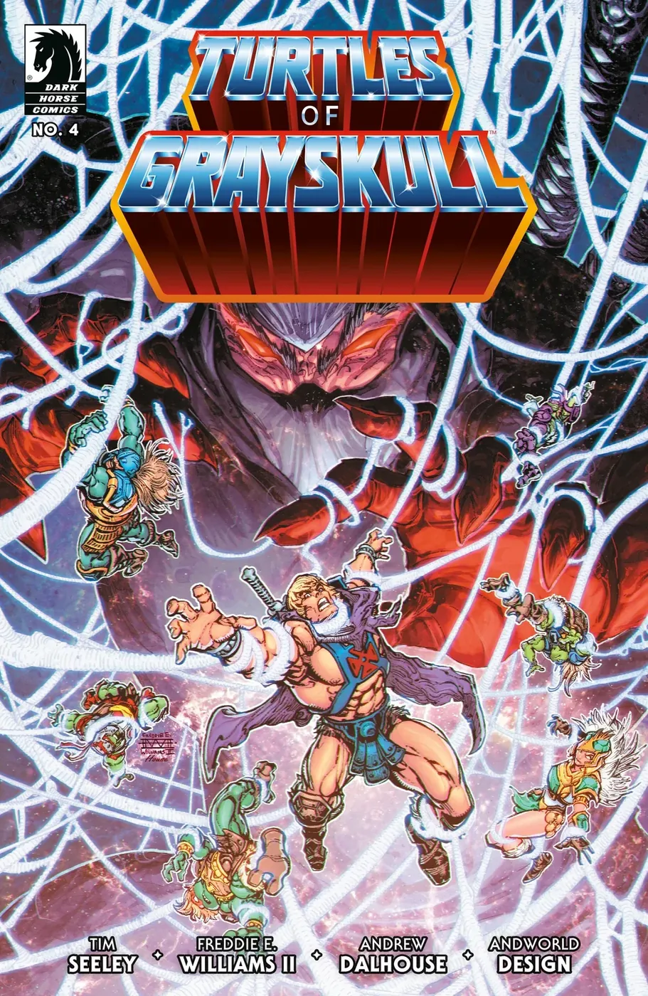 Cover of Masters of the Universe / Teenage Mutant Ninja Turtles: Turtles of Grayskull #4