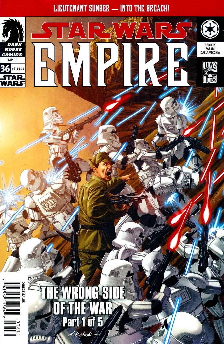 Cover of Star Wars: Empire #36
