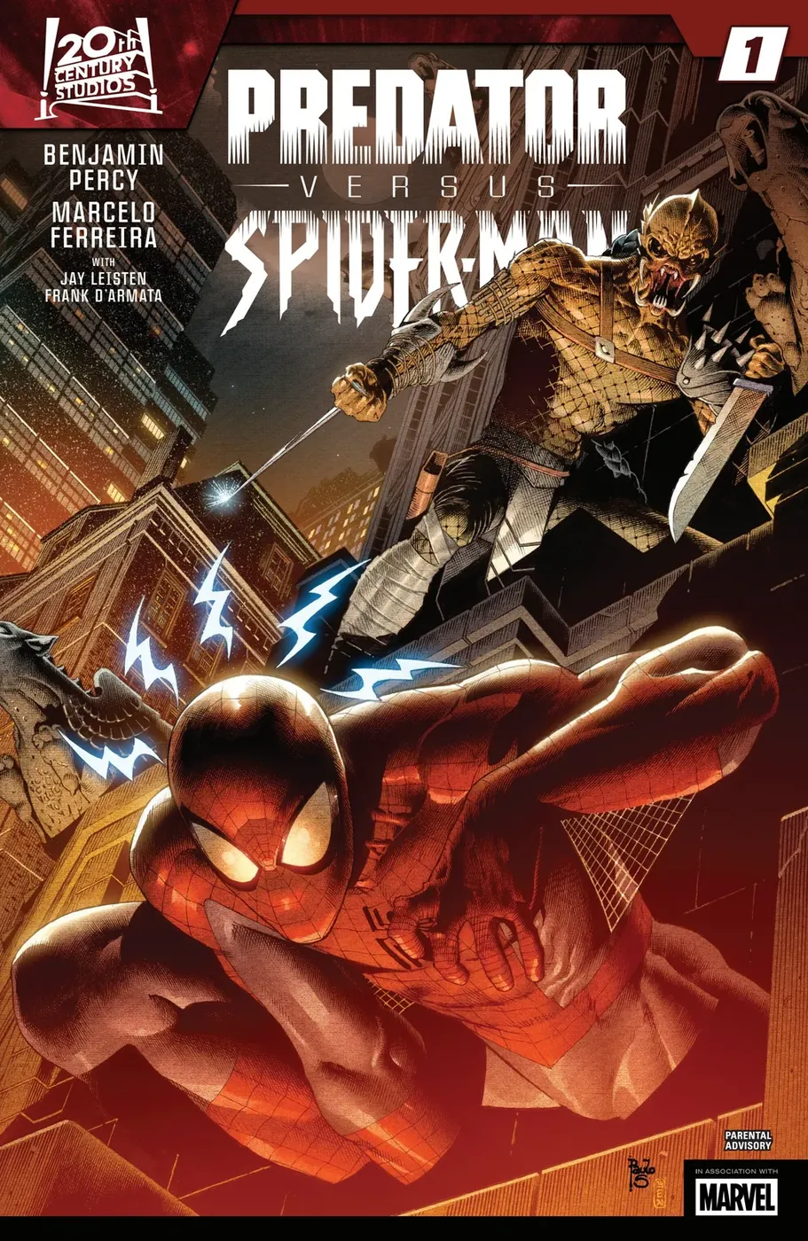 Cover of Predator vs. Spider-Man #1