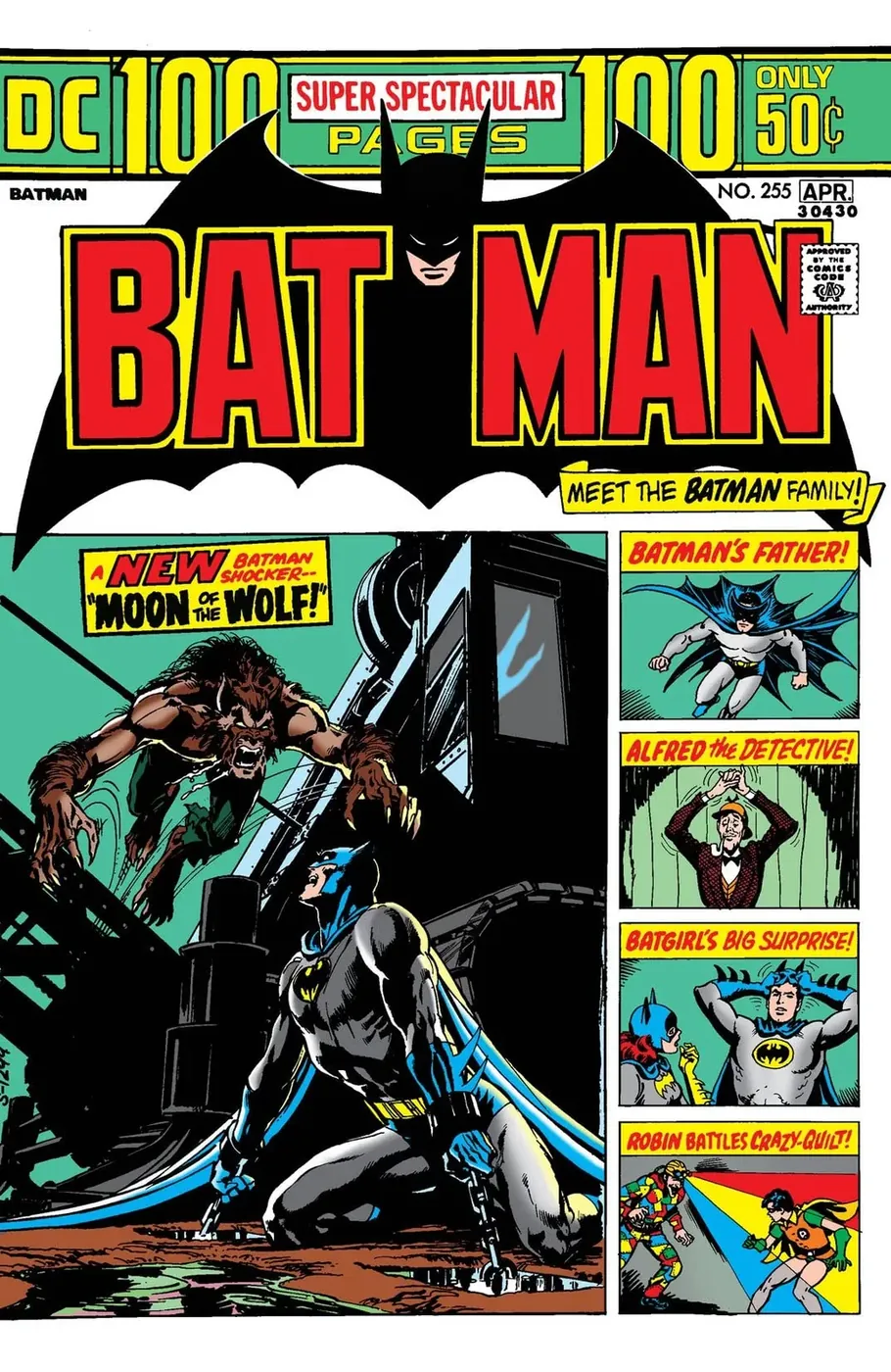 Cover of Batman #255