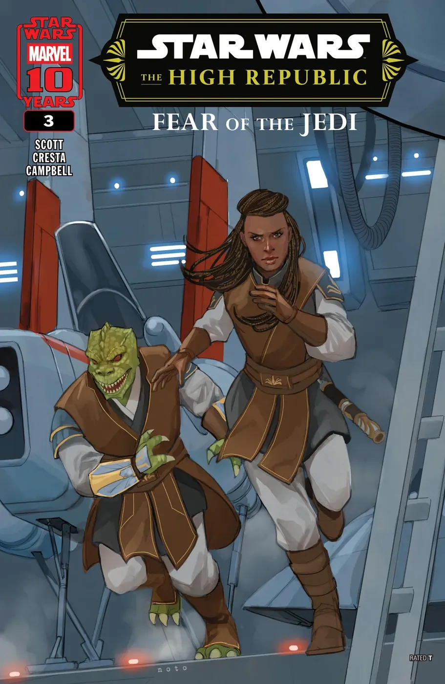 Cover of Star Wars: The High Republic - Fear of the Jedi #3